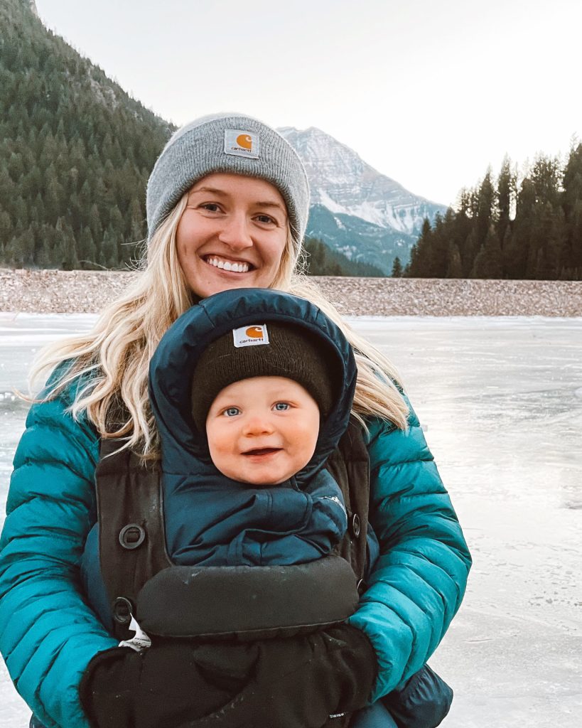 How to Dress Your Baby for Winter Hiking - Hailey Outside