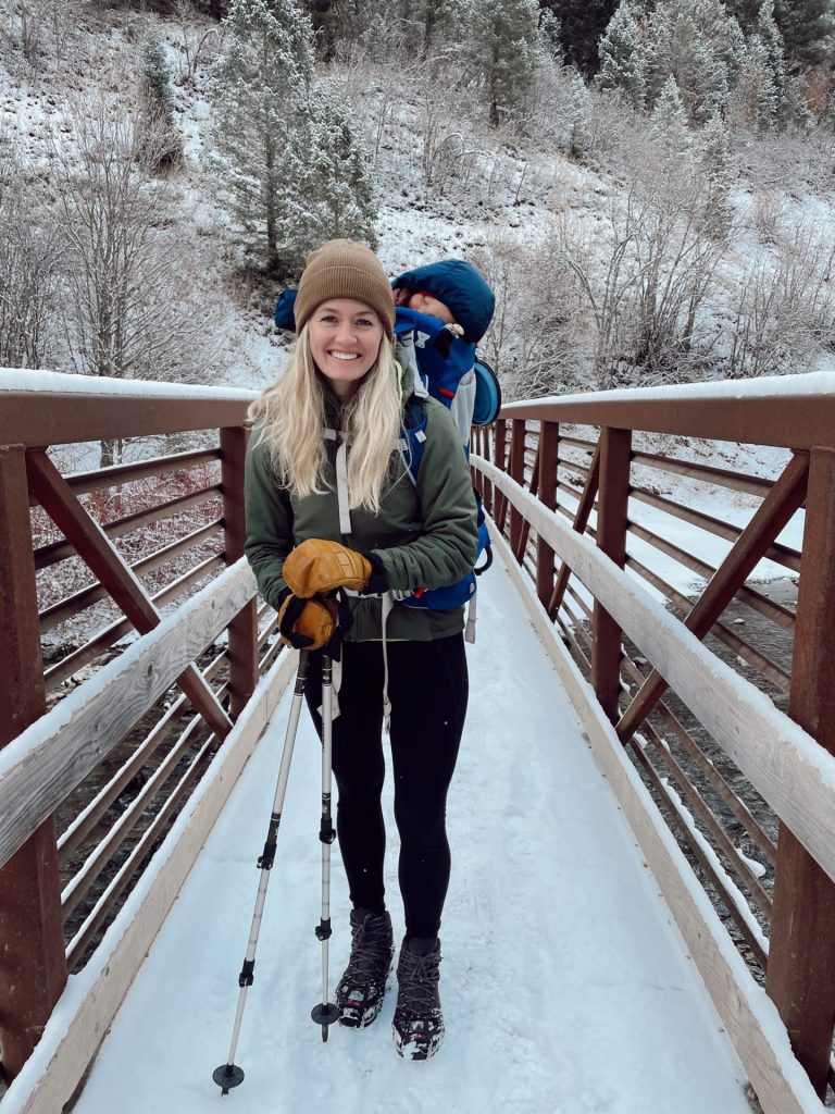 Winter hiking essentials - look about lindsey