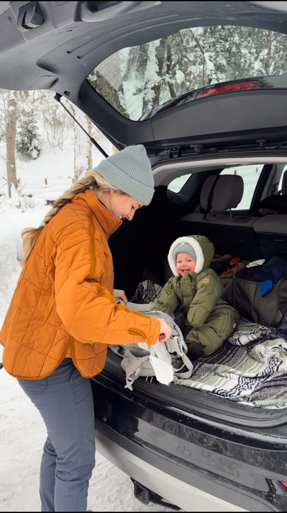 Hiking Safely with Your Baby in the Winter - Hailey Outside