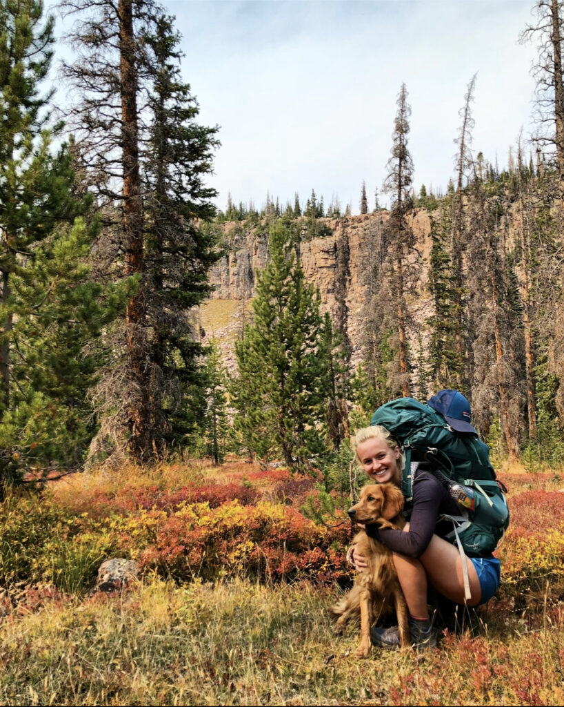 Backpacking with a dog