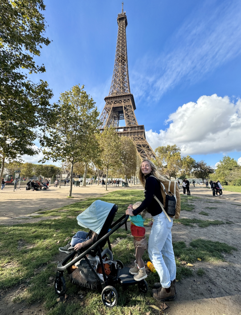 The Best Travel Stroller for Two Kids Hailey Outside