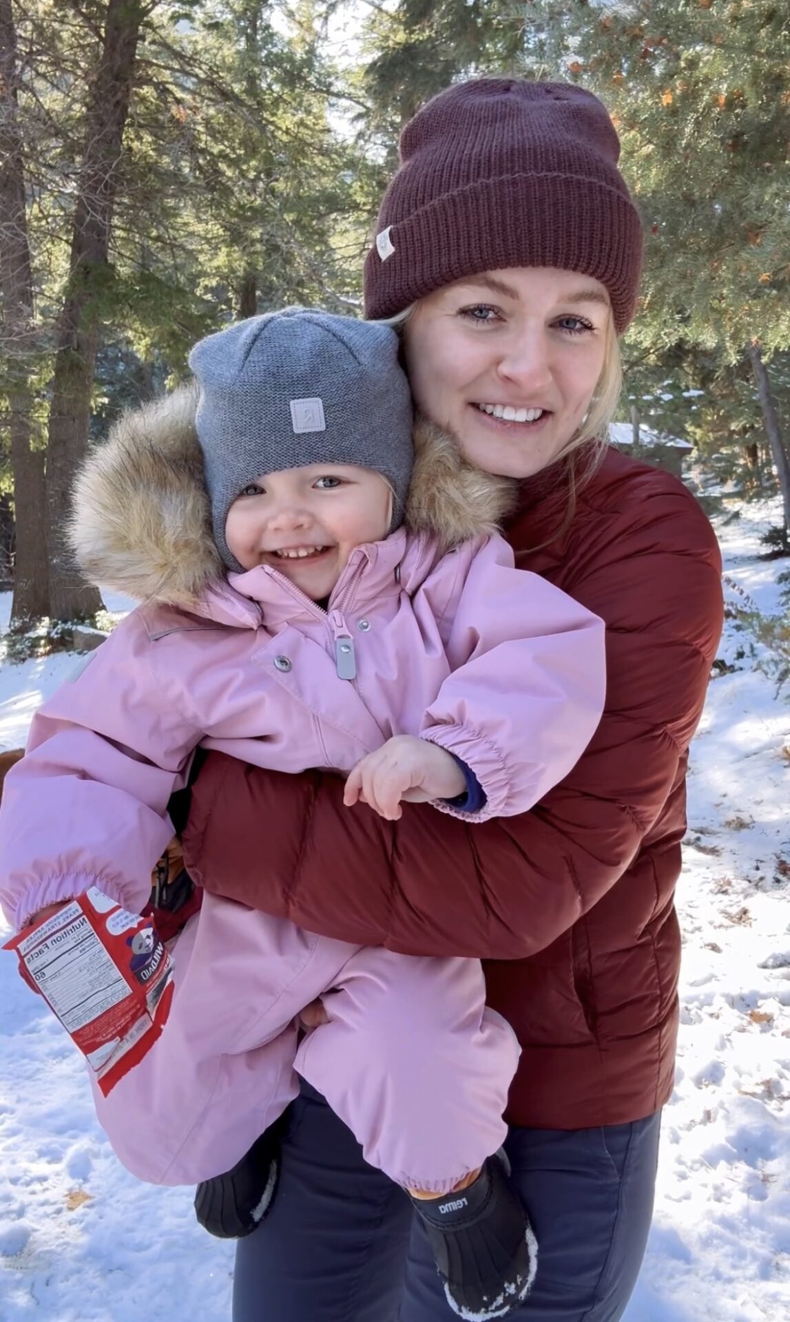 How I Dress My Toddler For a Freezing Winter Hike - Hailey Outside