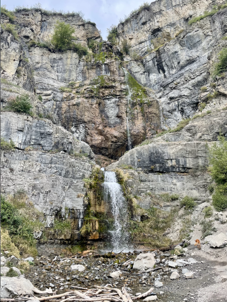 Stewart falls hike utah waterfall

