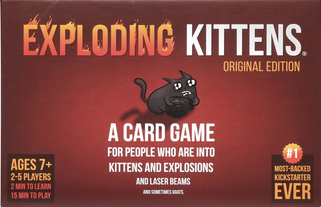 adult games for camping exploding kittens