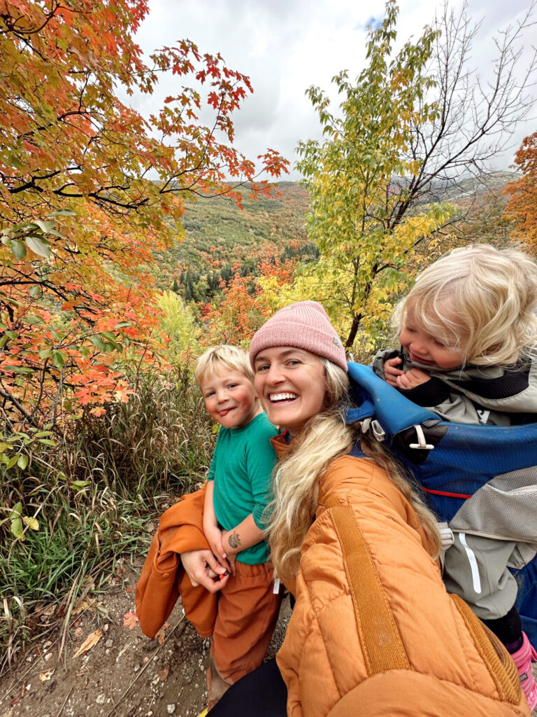 Hiking with kids