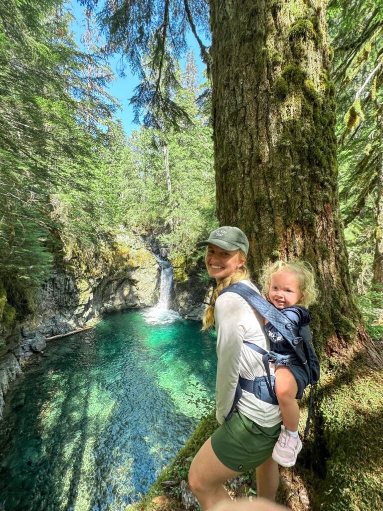 Best hikes near Seattle Stafford Falls Waterfall