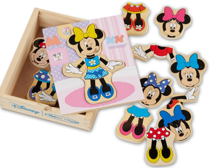 Minnie Mouse Dress Up Puzzle