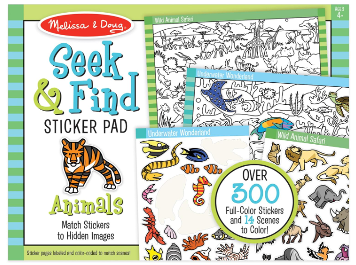 Seek and Find Sticker Pad
