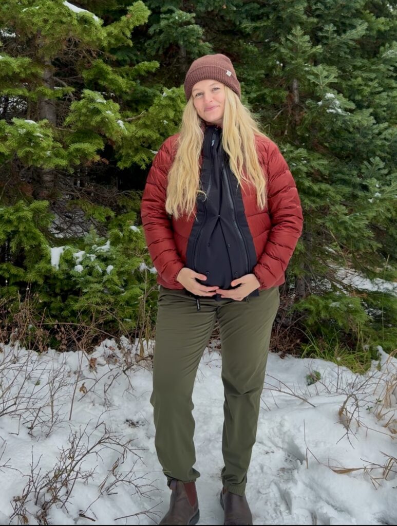 maternity clothes for the winter jacket extender