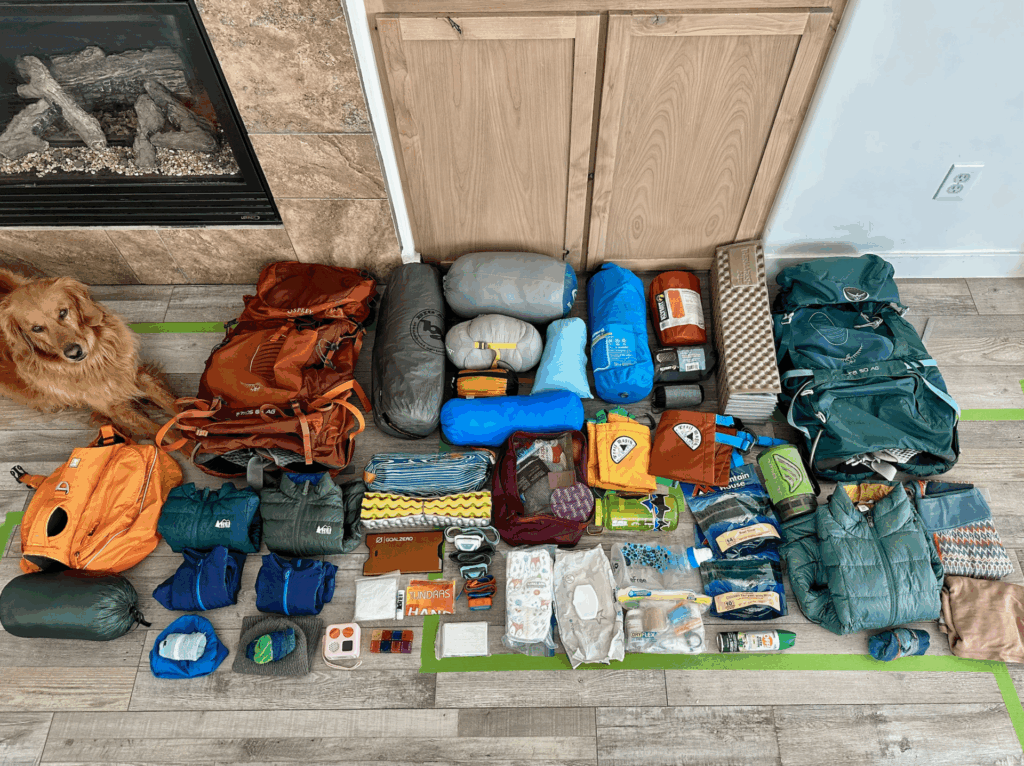 dog hiking backpack Backpacking gear